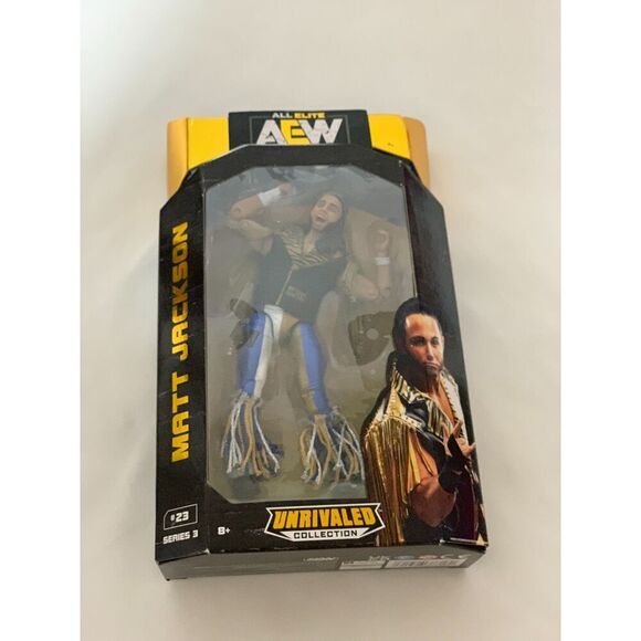 AEW MATT JACKSON Unrivaled Series #3 Figure #23, WRESTLING COLLECTIBLE TOYS - Picture 2 of 5